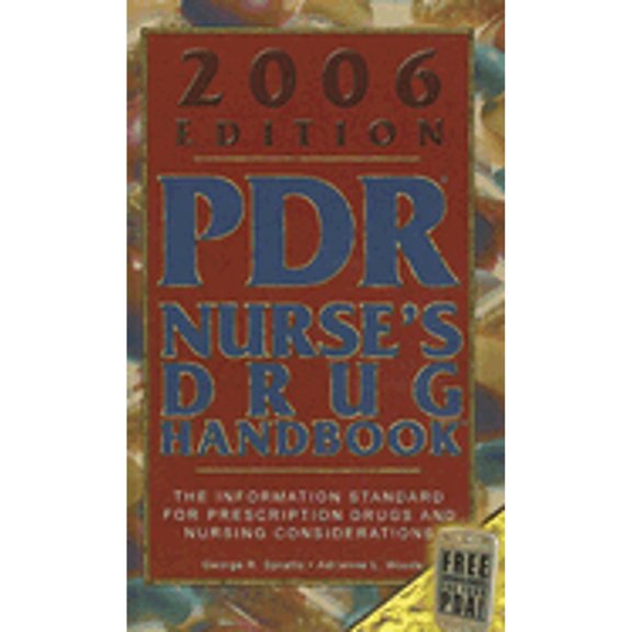 Pre-Owned 2006 PDR Nurse's Drug Handbook (Pdr Nurse's Drug Handbook) (Paperback) 1418001325 9781418001322