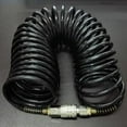 Pe Pneumatic Adapter Quick Coupler Inflating Coil Air Hose Compressor