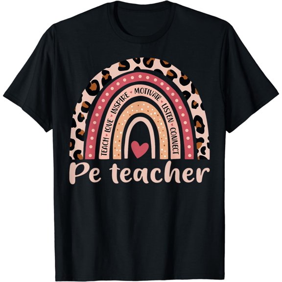 Pe Teacher 100th Day Of School Physical Education T-Shirt