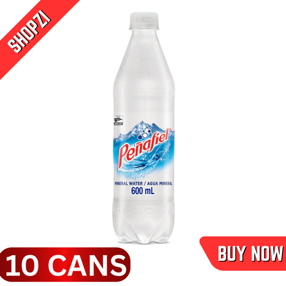 Peafiel Mineral Spring Water, 10 Pack (20.3 fl oz Bottles), Sparkling Natural Mineral Water