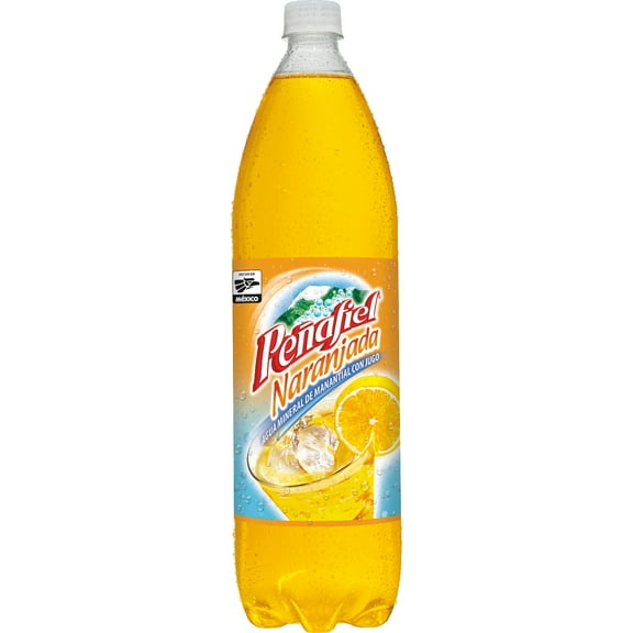 Peafiel Naranjada Mineral Spring Water, 1.5L bottle