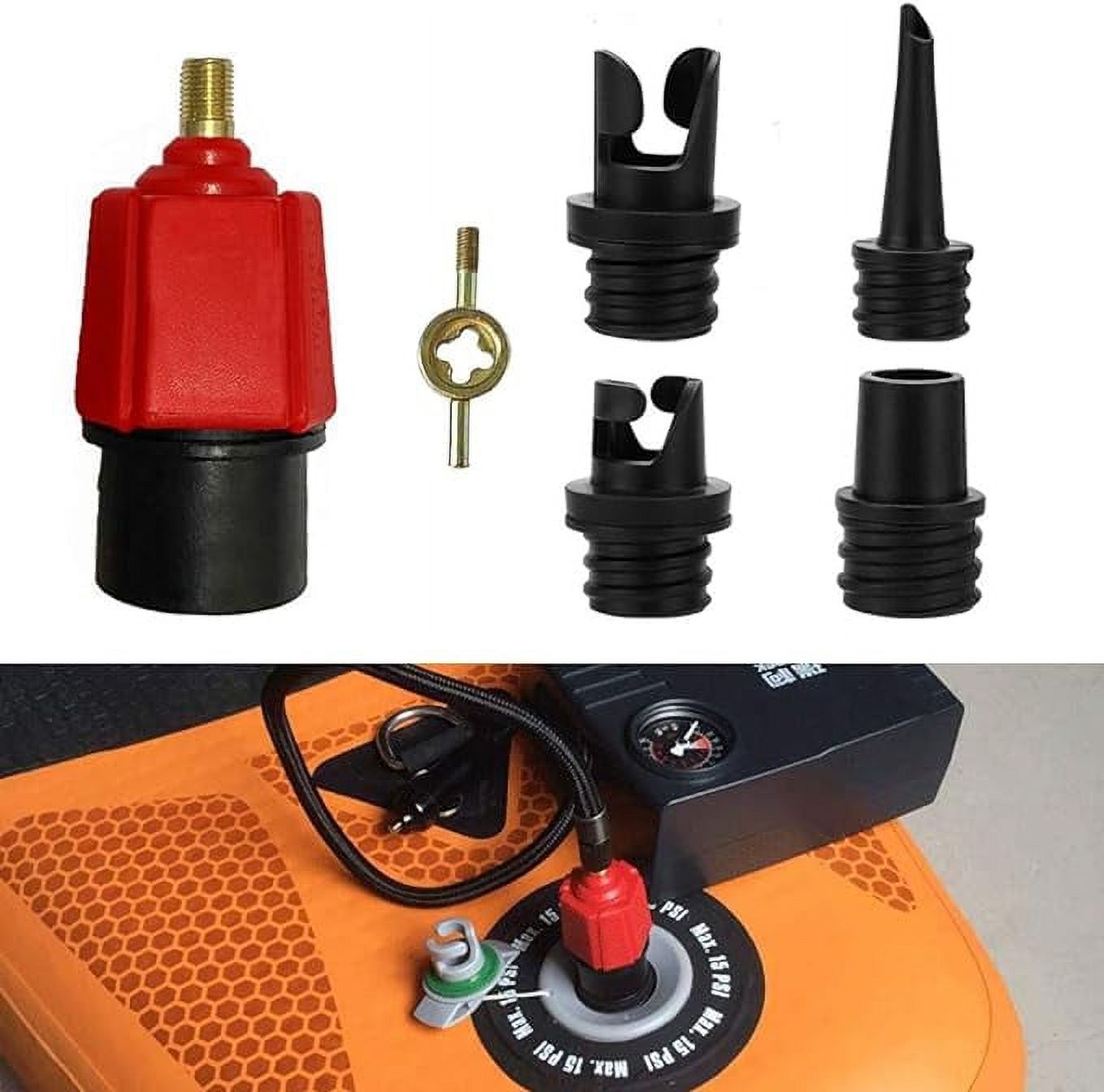 PeSandy Inflatable SUP Pump Adaptor Compressor Paddle Board Pump Adapter, Multifunction SUP