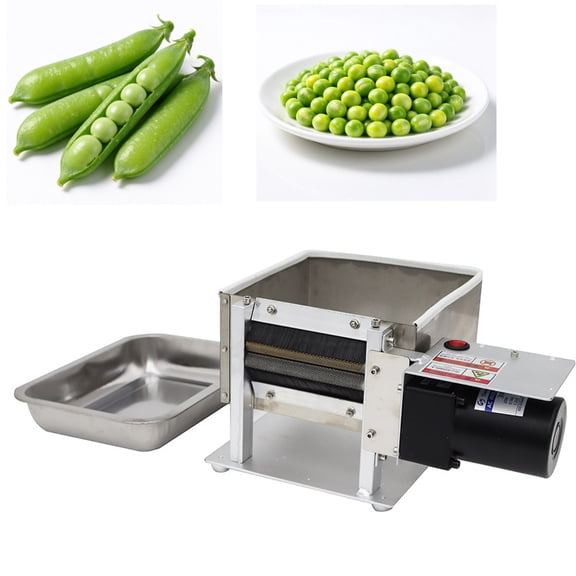 Pea Peeling Machine Electric Bean Sheller 220V Stainless Steel 15-25KG/H