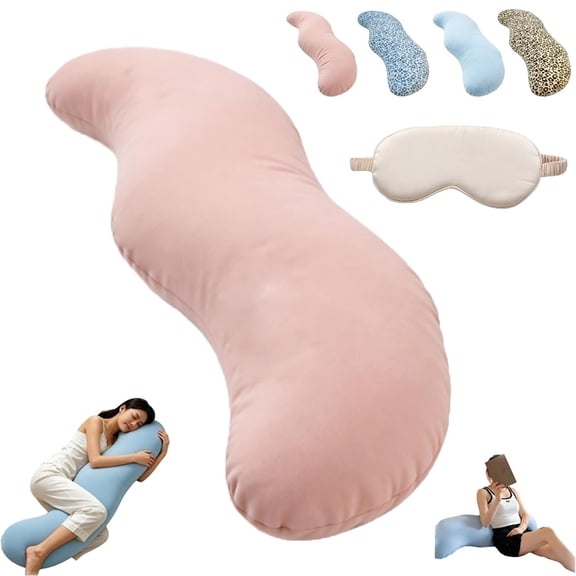 Pea Pod Body Pillow for Adults, Pea Pod Body Pillow for Side Sleeper, 105  30 Cm Pea Pods Long Bodys Pillows for Sleeping, Soft and Supportive Pillow for Sleeping
