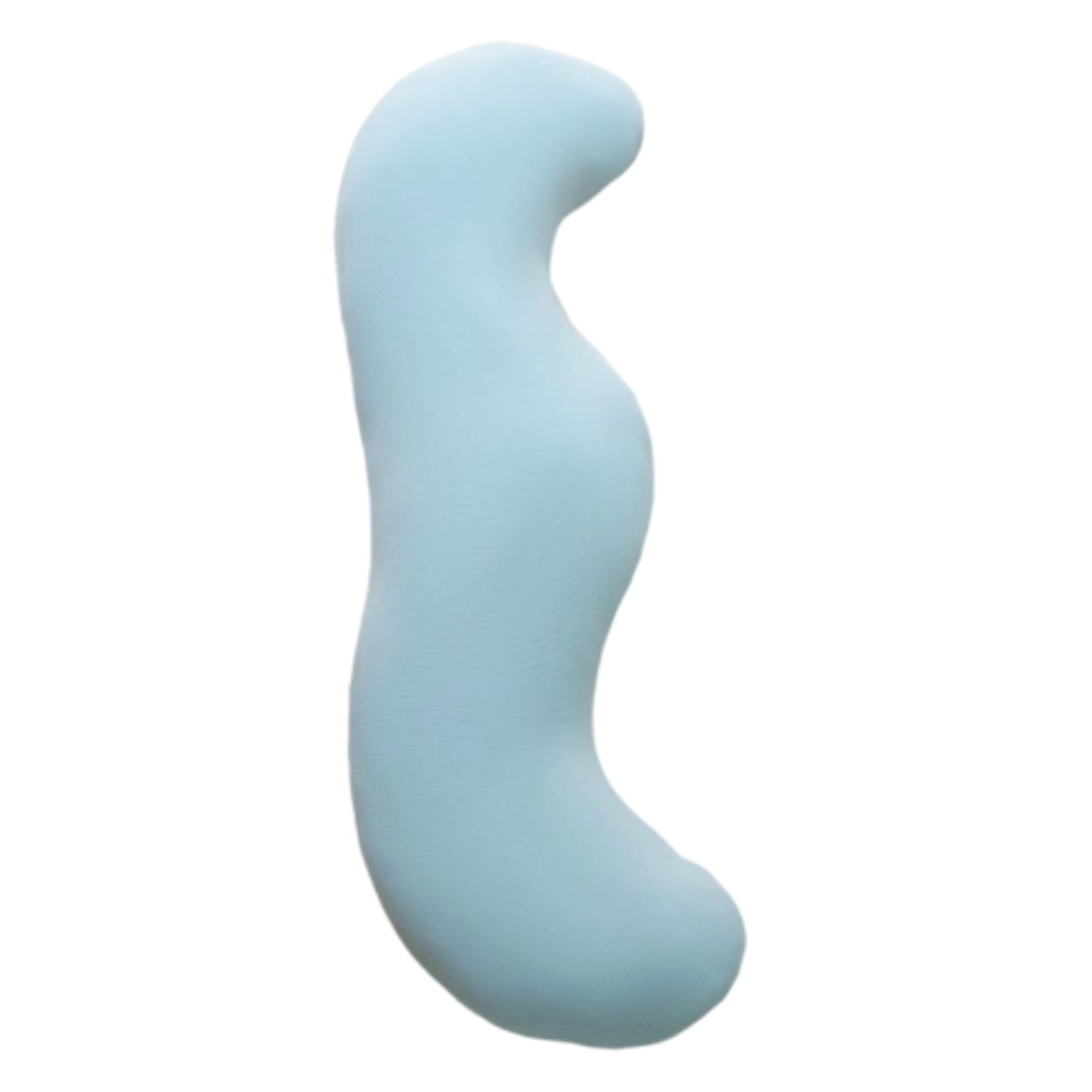 Pea Pod Body Pillow for Side Sleeper, S Shaped Ergonomic Full Body Support, Extended Length for Hip and Leg Relief, Cooling Fabric for Sleeping
