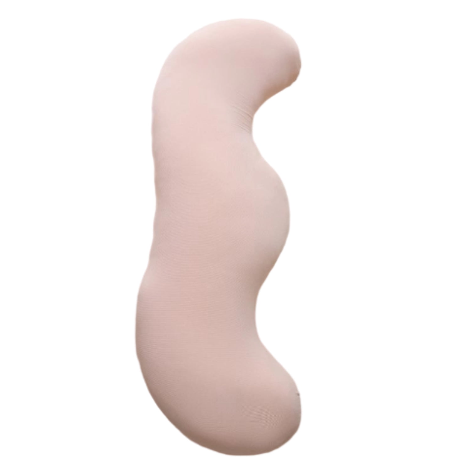 Pea Pod Body Pillow for Side Sleeper, S Shaped Ergonomic Full Body Support, Extended Length for Hip and Leg Relief, Cooling Fabric for Sleeping