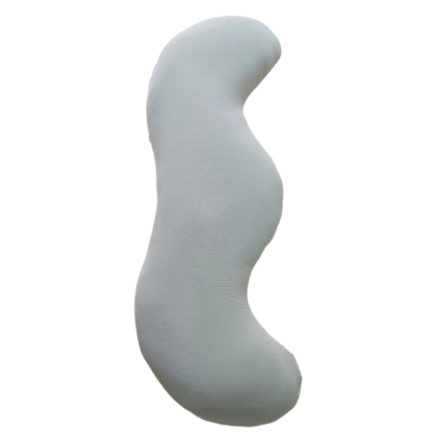 Pea Pod Body Pillow for Side Sleeper, S Shaped Ergonomic Full Body Support, Extended Length for Hip and Leg Relief, Cooling Fabric for Sleeping