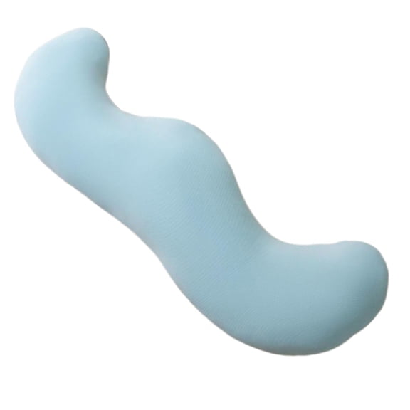 Pea Pod Body Pillow for Side Sleeper,S Shaped Full Body Support Pillow, Long Bolster Hug Pillow with Cooling Fabric, Soft Ergonomic Pillow