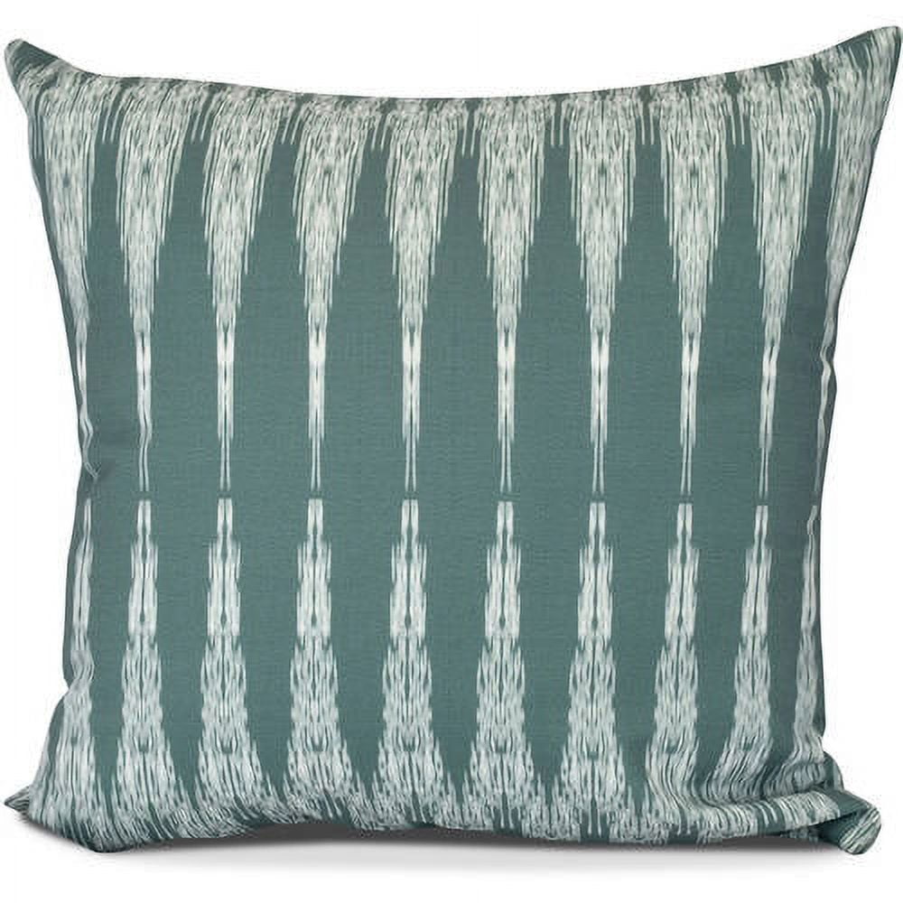 Peace 1 Geometric Print Outdoor Pillow