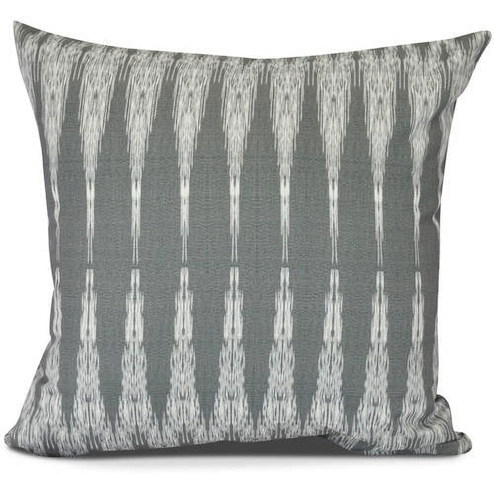 Peace 1 Geometric Print Outdoor Pillow
