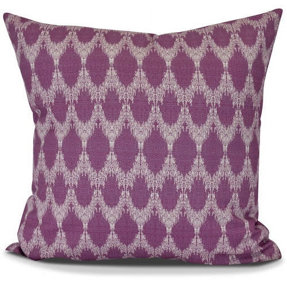 Peace 2 Geometric Print Outdoor Pillow