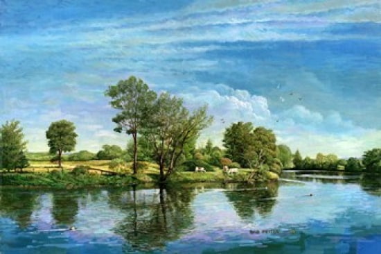 Peace And Quite Canvas Art - Bob Pettes (24 x 16)