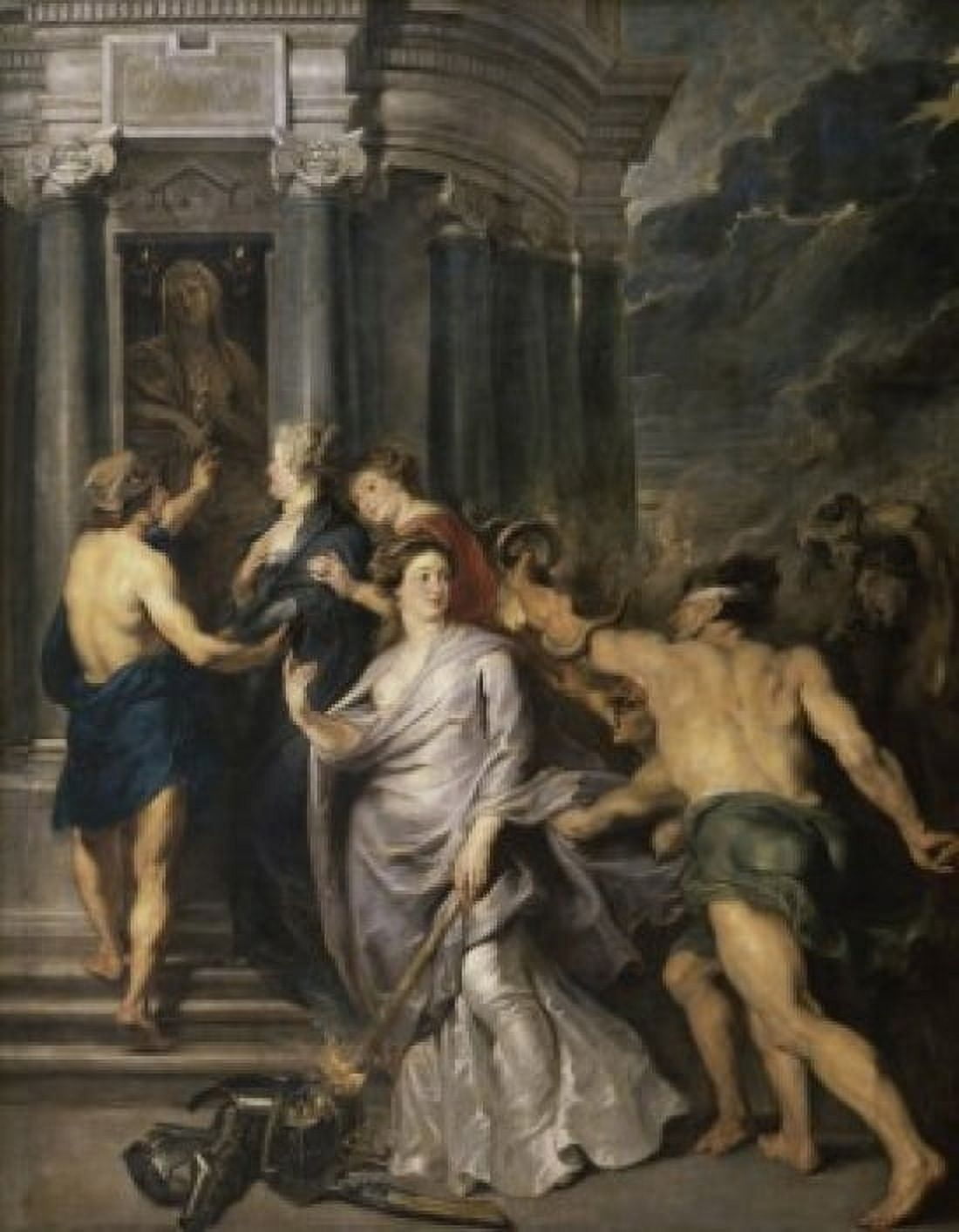 The Peace of Angers (Life of Marie de Medici Queen of France) c1622 Peter Paul Rubens (1577-1640Flemish) Musee du Louvre Paris France Canvas Art - Peter Paul Rubens (24 x 36)