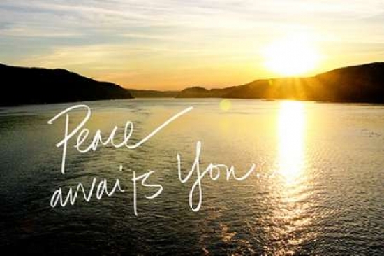 Peace Awaits Canvas
