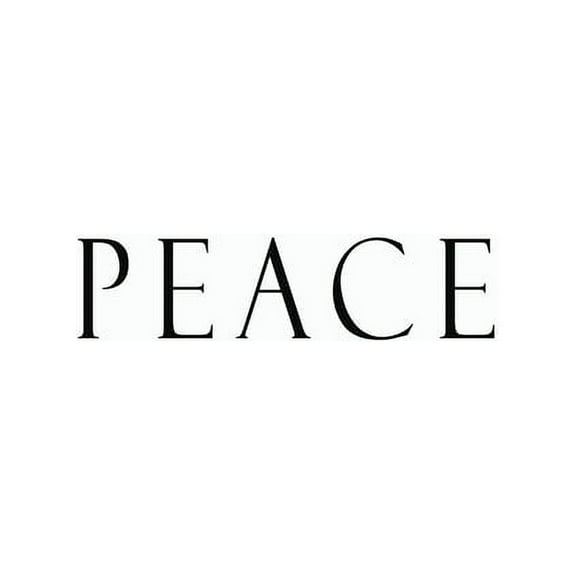 Peace: Black and White Decorative Book to Stack Together on Coffee Tables, Bookshelves and Interior Design - Add Bookish Charm Decor to Your Home - Stack Deco Books together to create Your unique Fash