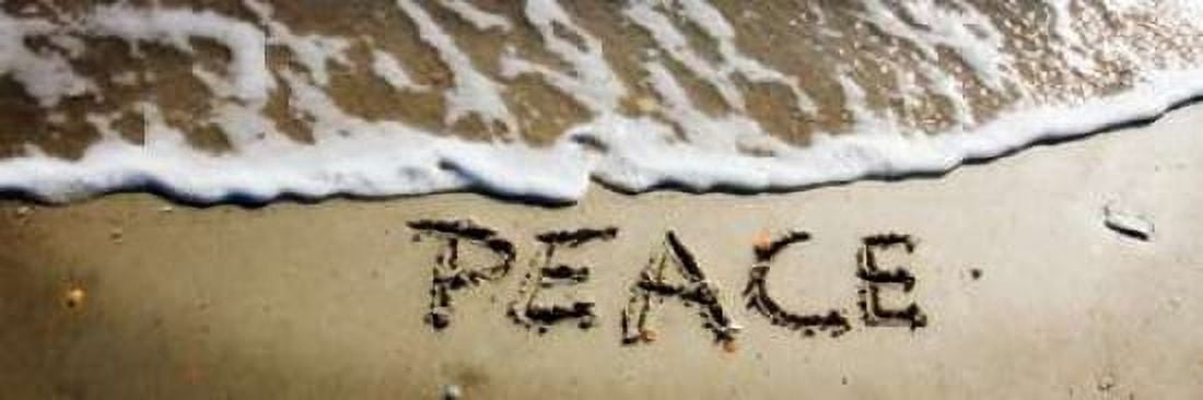 Peace Canvas Art - Alan Hausenflock (12 x 36)