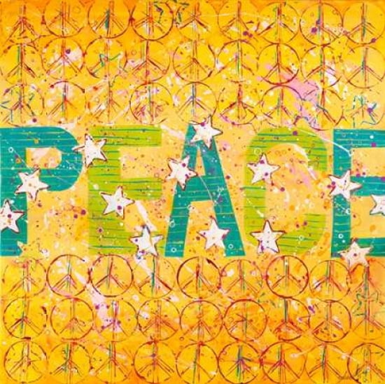Peace Canvas Art - Ben Bonart (24 x 24)