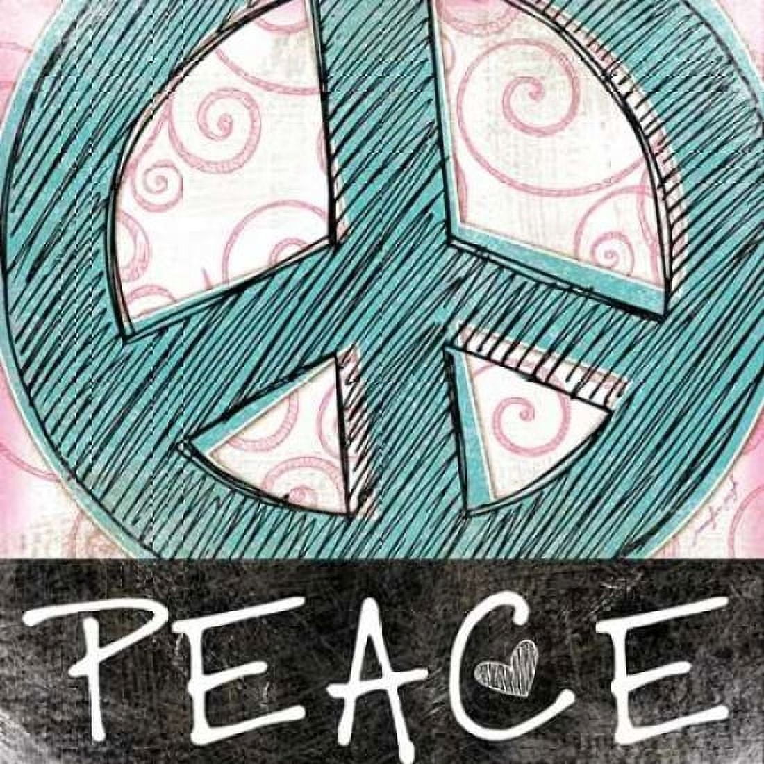 Peace Canvas Art - Jennifer Pugh (24 x 24)