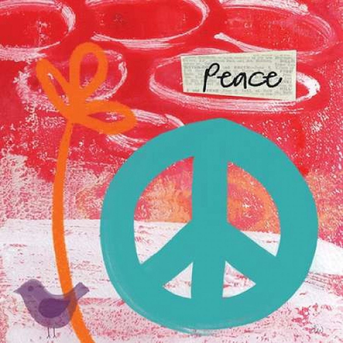 Peace Canvas Art - Linda Woods (24 x 24)