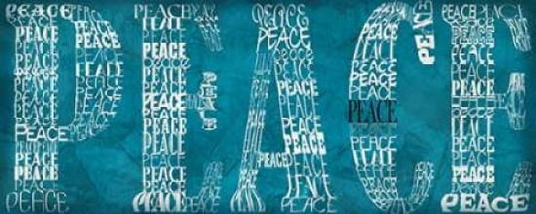 Peace Canvas Art - Lisa Wolk (10 x 20)