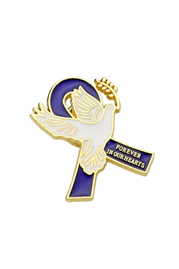 Peace Charm Brooch Pin Alloy Design Corsage Pin Party Work Accessory Item