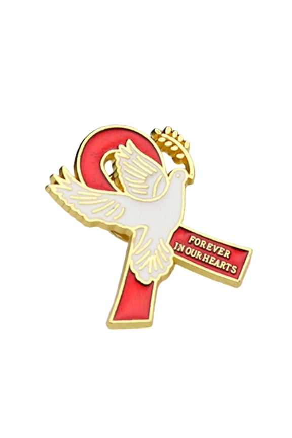 Peace Charm Brooch Pin Alloy Design Corsage Pin Party Work Accessory Item