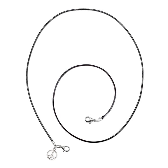 Peace Charm - Face Mask Necklace, Mask Holder, Face Mask Lanyard
