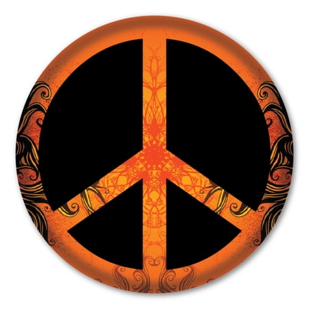 Peace Circle Button with Magnetic Back