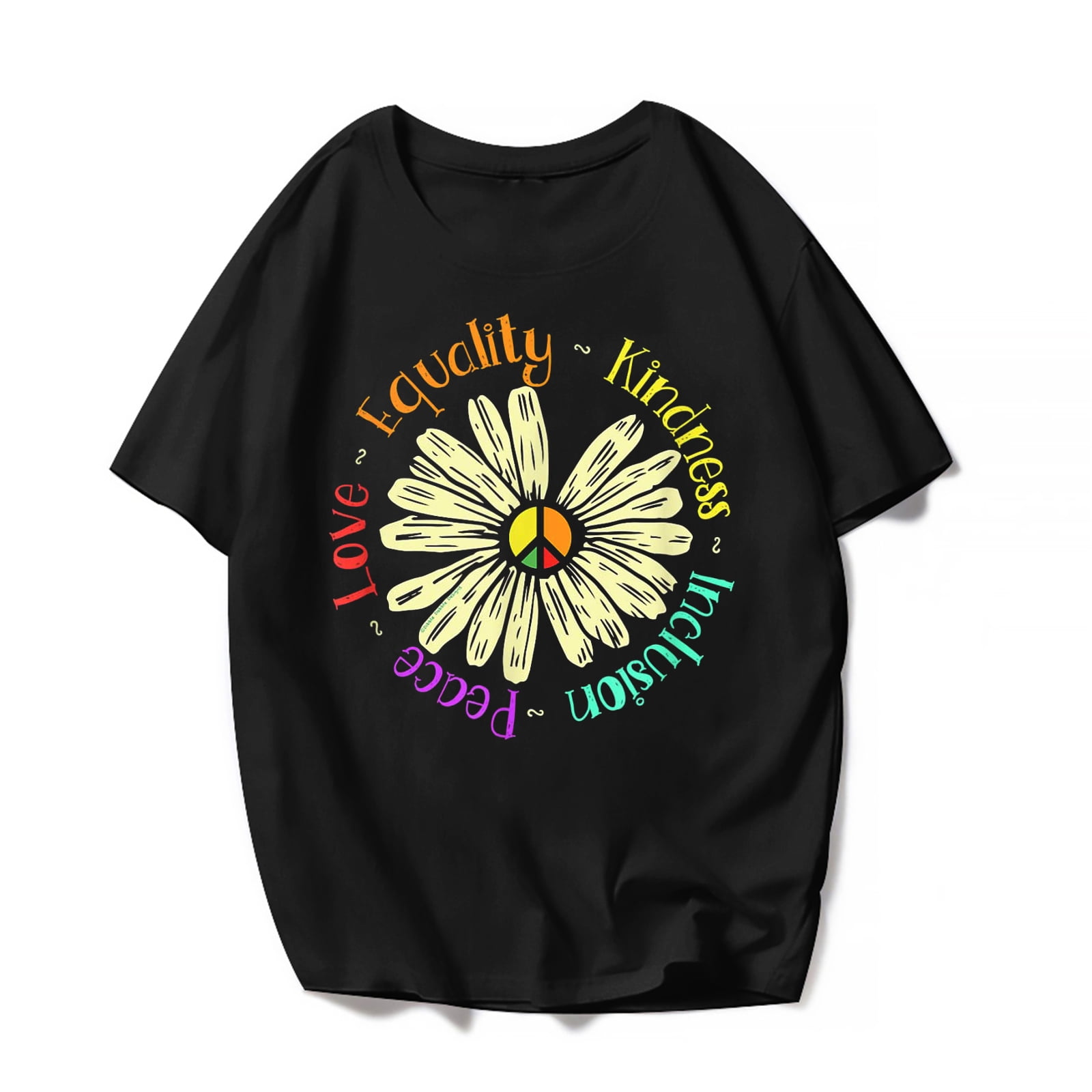 Tee Imagine Daisy Flower Hippie T-Shirt Tee Imagine Daisy Flower Hippie T-Shirt