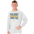 thumbnail image 1 of Peace Doesn’t Preserve US Navy Long Sleeve TShirt Men Women Brisco Brands X, 1 of 1