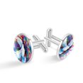 thumbnail image 1 of Peace Dove Elegant Men's Cufflinks for Formal Attire, Made of Stainless Steel, Ideal for Weddings and Business Meetings, 1 of 6