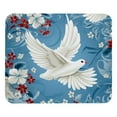 thumbnail image 1 of Peace Dove Printed Square Mouse Pad, 8.3x9.8 Inch Non-Slip Rubber Bottom Gaming Mouse Pad for Office Use, 1 of 6