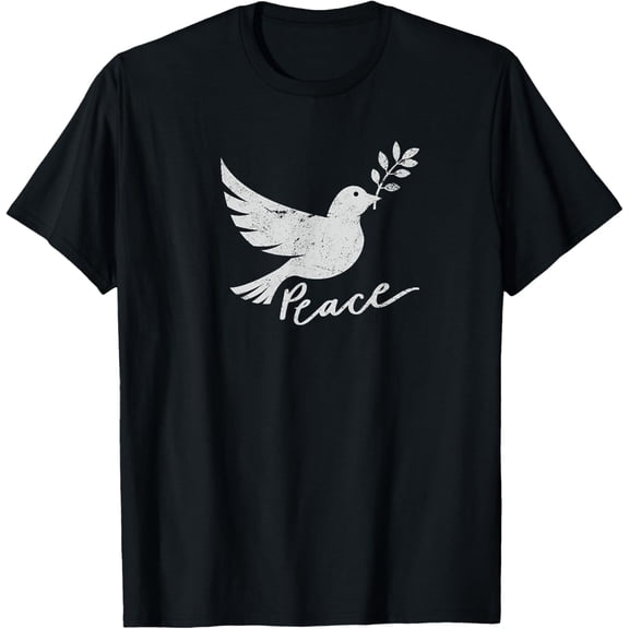 Peace Dove of Peace Sweet Peace Sign Men Women T-Shirt