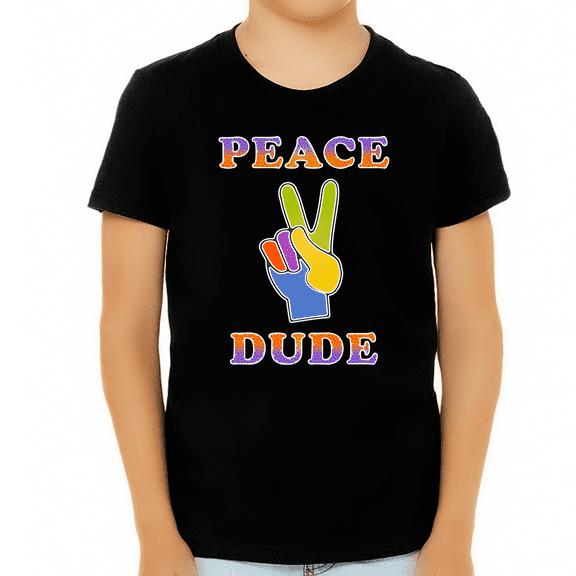 Peace Dude Shirts for BOYS - Peace Sign Perfect Dude Shirt for BOYS - Perfect Dude Merchandise