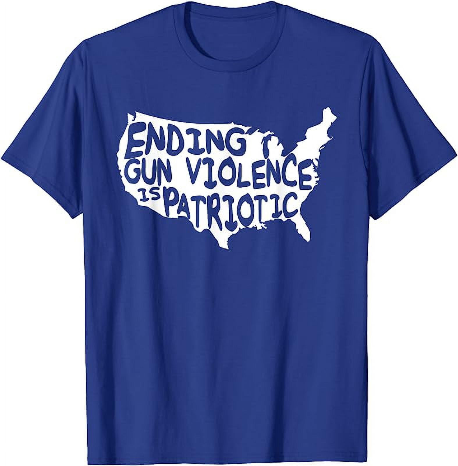 Peace Ending Gun Violence is Patriotic Awareness Day T-Shirt - Walmart.com