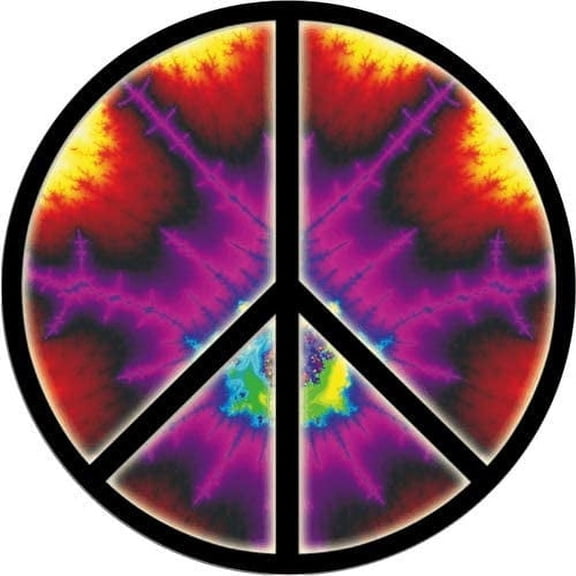 Peace Explosion - Sticker - 2 5/8" Round