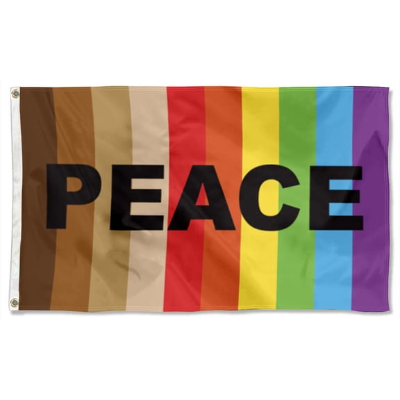 Peace Flags Polyester 3x5 FT banner
