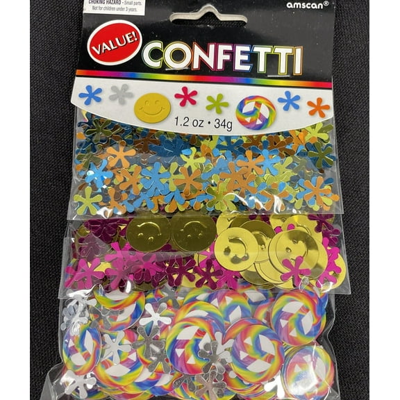 Peace, Flower & Smiles Value Pack Of Confetti