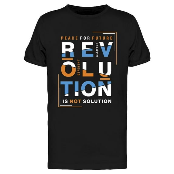 Peace For Future T-Shirt Men -Image by Shutterstock, Male x-Large