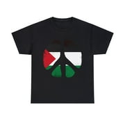 Peace For Palestine Unisex Graphic Tee Shirt, Sizes S-5XL