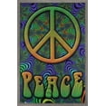 thumbnail image 1 of Peace Fractal 2 Wall Poster, 14.725" x 22.375", Framed, 1 of 6