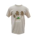 thumbnail image 1 of Peace Frogs Adult Live Simply Hammock Frog Short Sleeve T-shirt, 1 of 4