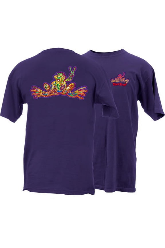 Adult Paisley Frog Short Sleeve T-Shirt