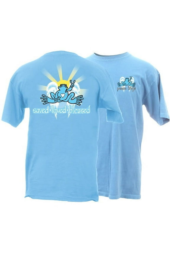 Adult Saved, Loved, Blessed Short Sleeve T-Shirt