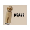 thumbnail image 1 of Peace Fun Text Rubber Stamp for Scrapbooking Crafting Stamping - Small 3/4 Inch, 1 of 1