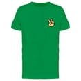 thumbnail image 1 of Peace Hand Pocket Doodle Tee Men's -Image by Shutterstock, 1 of 2