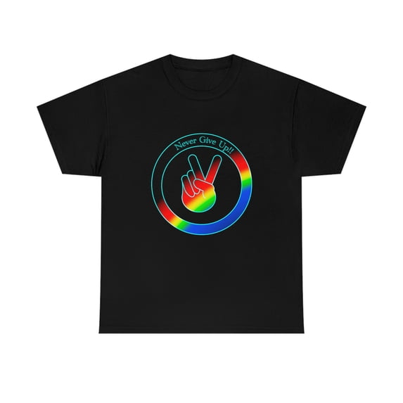Peace Hand Rainbow T-Shirt