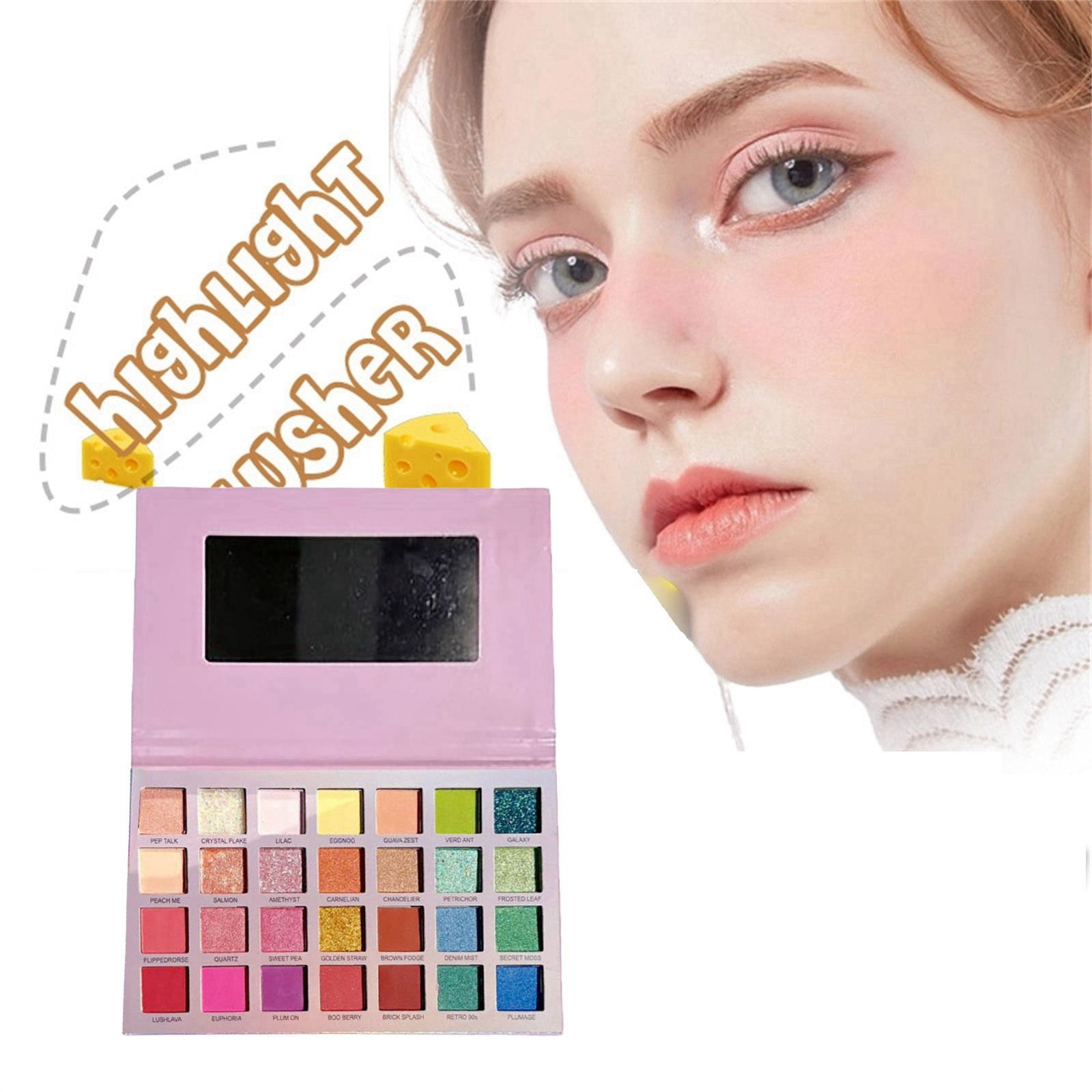 Eye Shadow Applicators Short Anime Makeup Stay en Cosmetics Glitter Two Faced Earths Pearl Eye Shadow Makeup Korean Cosmetics by Cosmetics Stones for Makeup Make up Kits for Girls Ages 8-12 Champagne