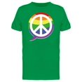 thumbnail image 1 of Peace Icon Rainbow Tee Men's -Image by Shutterstock, 1 of 1