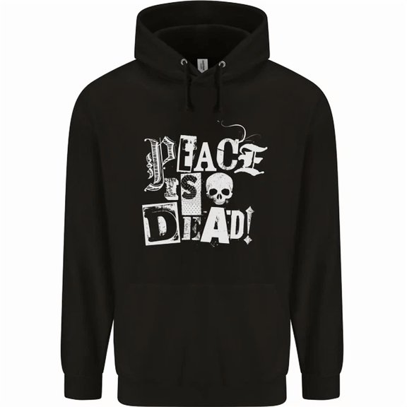 Peace Is War Anarchy Anarchist 1 Side Hoodie S-5Xl